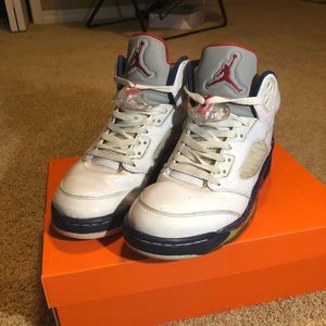 Jordan Retro 5 Independence Day (Olympic)